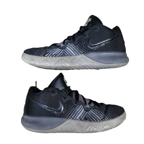 Nike Kyrie Flytrap Black Gunsmoke Size 10.5 - Picture 12 of 16